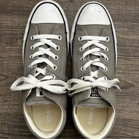 Converse Shoes - Converse Grey Canvas Sneakers